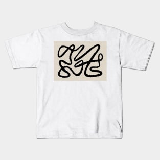 Line Art 1 Kids T-Shirt